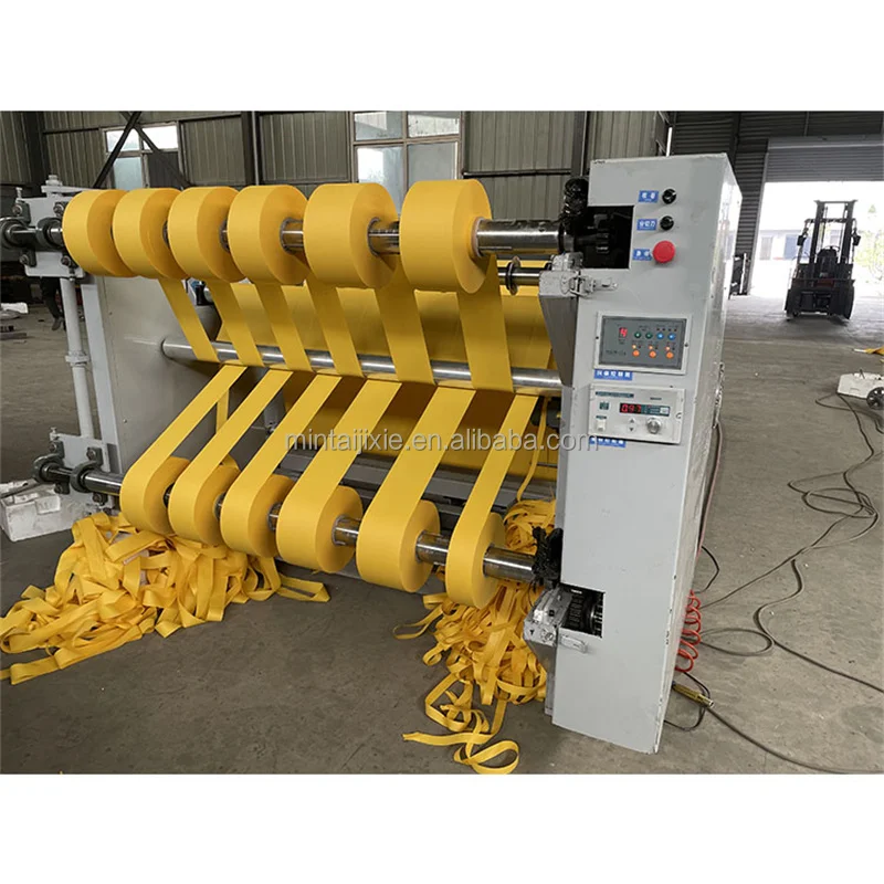 Automatic slitter rewinder double shaft paper rewinding machines used slitting rewinding machine