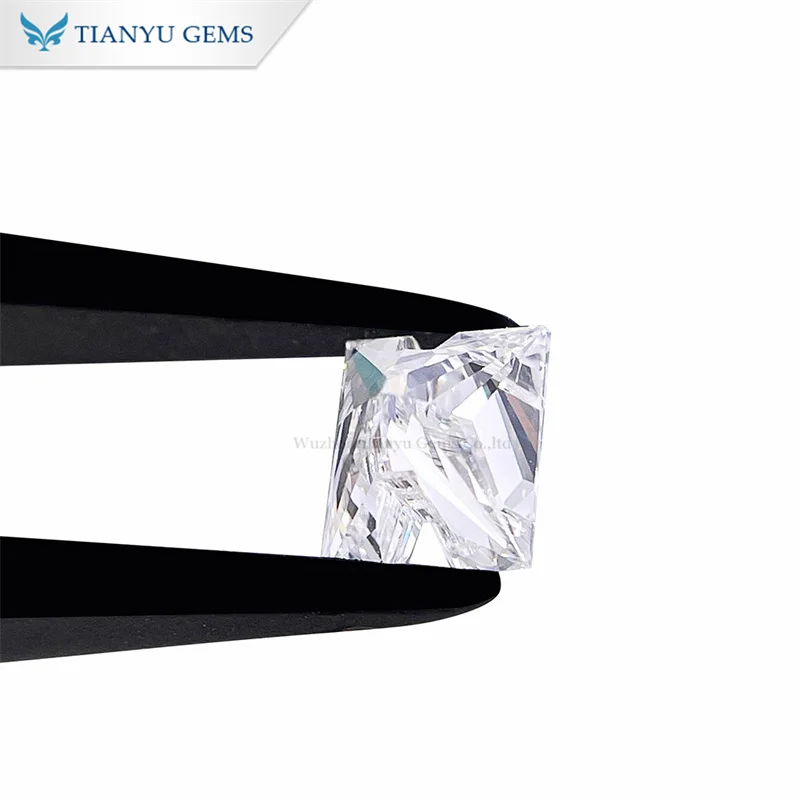 Tianyu gems Lab Grown Diamond CVD DEF VVS1  Letter H  Loose Diamond Special Cut