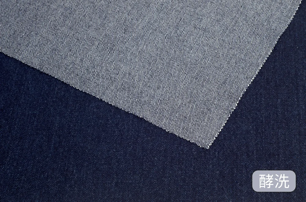 M1611# Sample card wholesale yarn dyed linen denim fabric 342g denim linen fabric for clothing