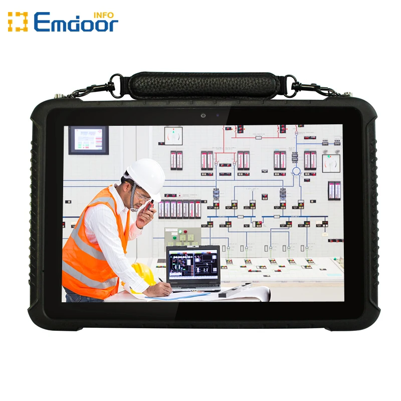 2020 10 дюймов Windows высокого класса прочный промышленный планшетный ПК 128 Гб SSD