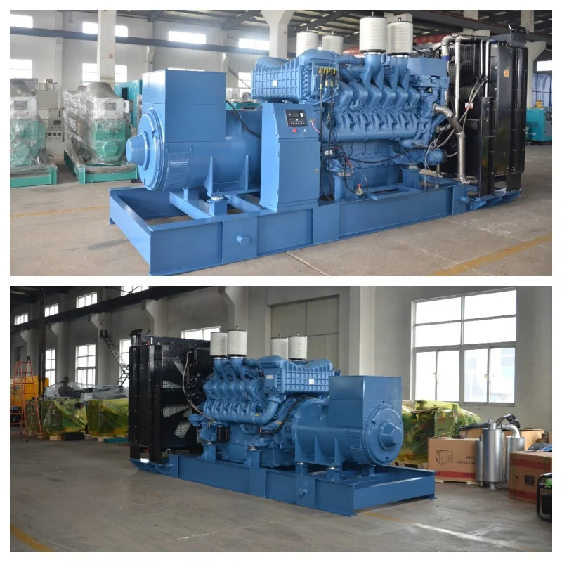 Factory direct OEM quality gruppo elettrogeno 800kw 16V200G65 mtu engines diesel 1000kva generator
