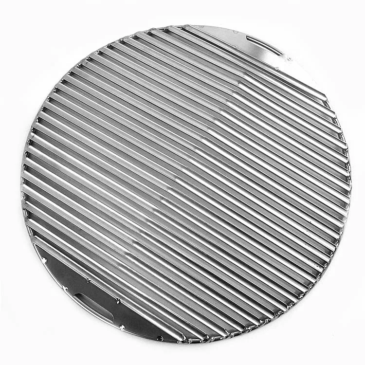 304 Stainless Steel Round BBQ Grill Net Wire Meshes Racks Grid Grate Steam Camping Hiking Outdoor