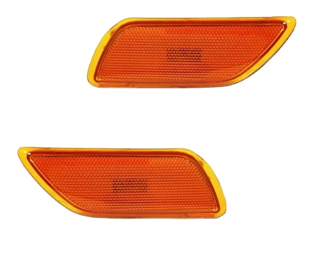 
Side Marker Light Fits 2000-2007 Ford Focus Driver + Passenger Side Marker Light Lamp Assembly W/O HID RH 1 Pair 