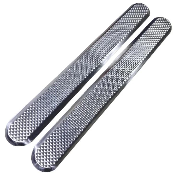 Ананас шаблон 304 из нержавеющей стали Тактильные Предупреждающие индикаторы полосы с линейным дизайном для тактильных напольных покрытий с визуальными дефектами