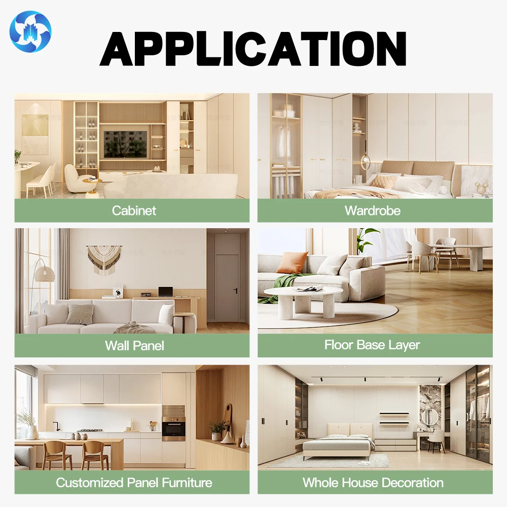 TOPOCEAN SPB  1220*2440 Termite Resistant Super Particle Board Flakeboards Decorative Wall Panels