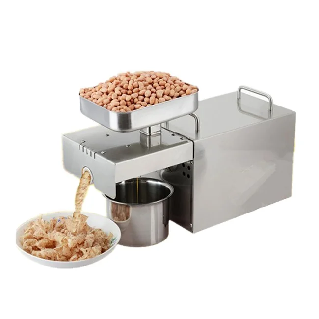 
 Домашний Масляный Пресс из нержавеющей стали для арахиса  