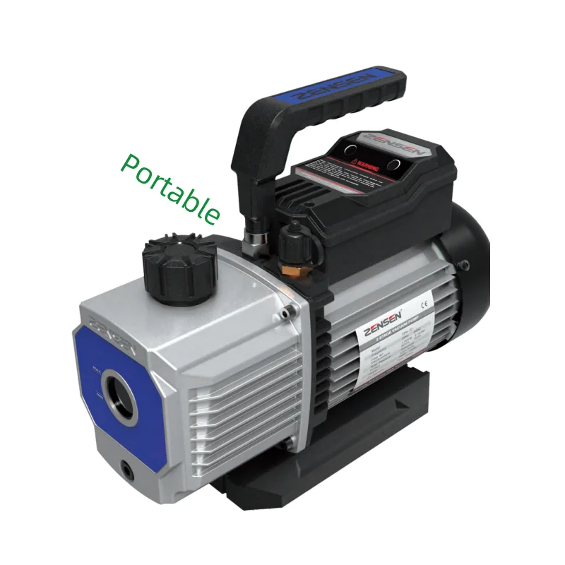 ZSC-1S Marine Portable Single Stage Aluminum Coil Motor 1.4CFM 220-240V 50/60Hz R32 1234yf Refrigerant Vacuum Pump