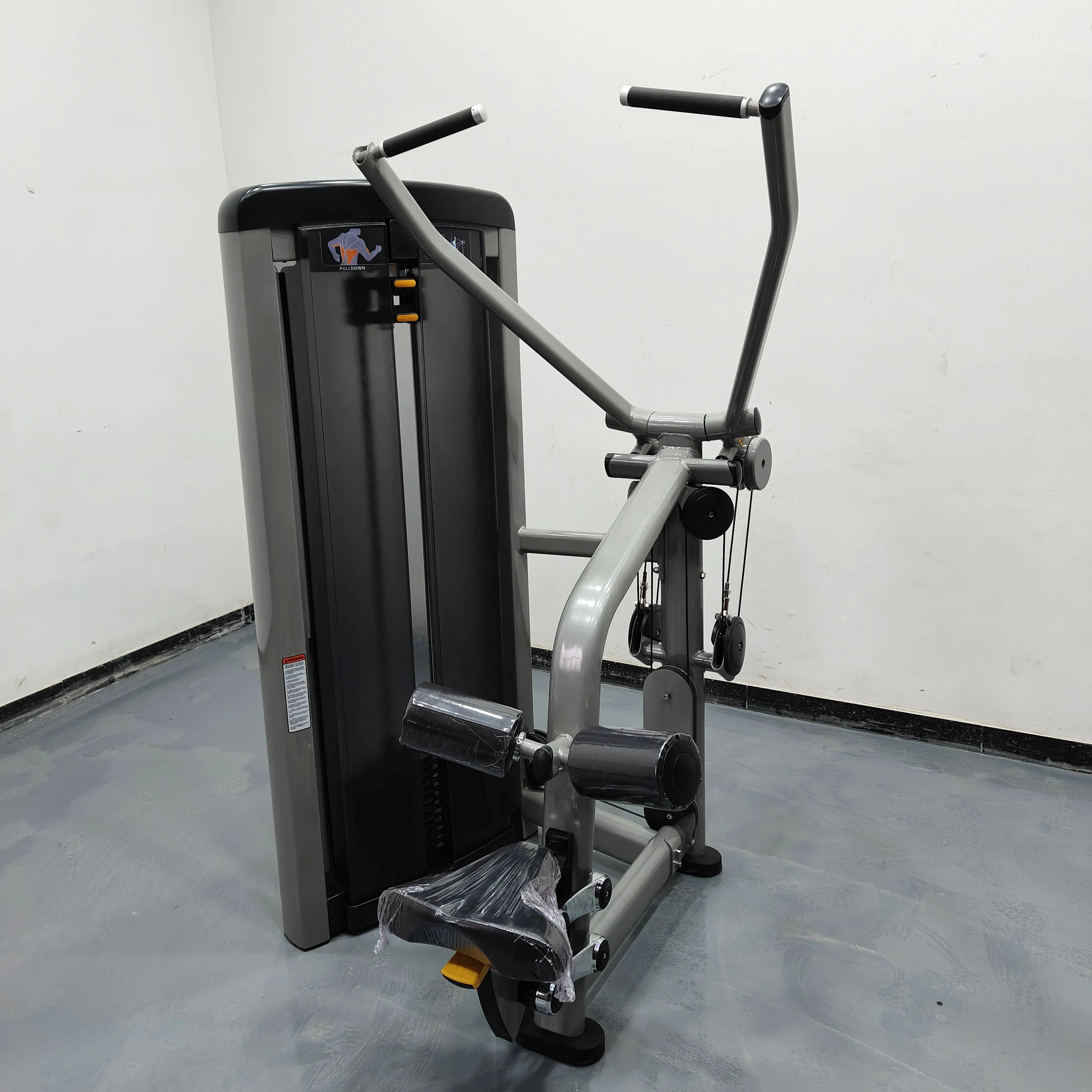 Professional Lat Pulldown  Machine Commercial Gym Equipment Lat Pulldown Adjustable Seated Lat Pulldown Low Row Machine