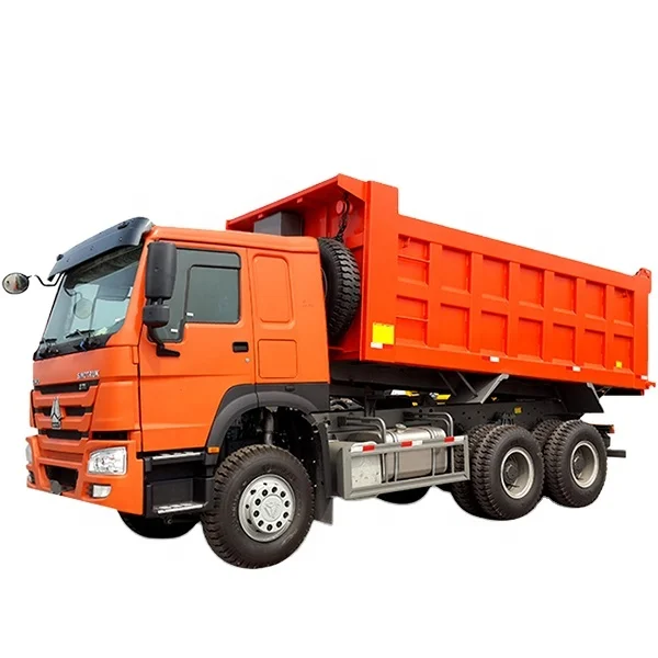 Подержанный самосвал HOWO 6*4 10 колес 30cbm 20cbm грузоподъемность 30 т транспортный каменный сверхмощный