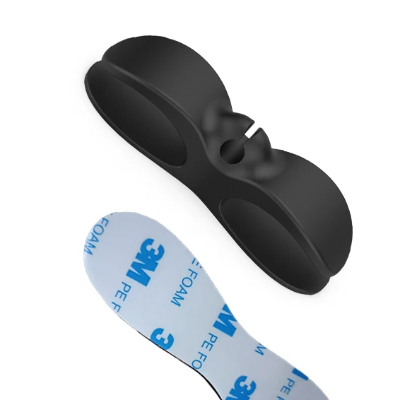 Silicone Kitchen Appliance Cord Winder Soft Adhesive Cable Management Cord Organizer Holder Clips