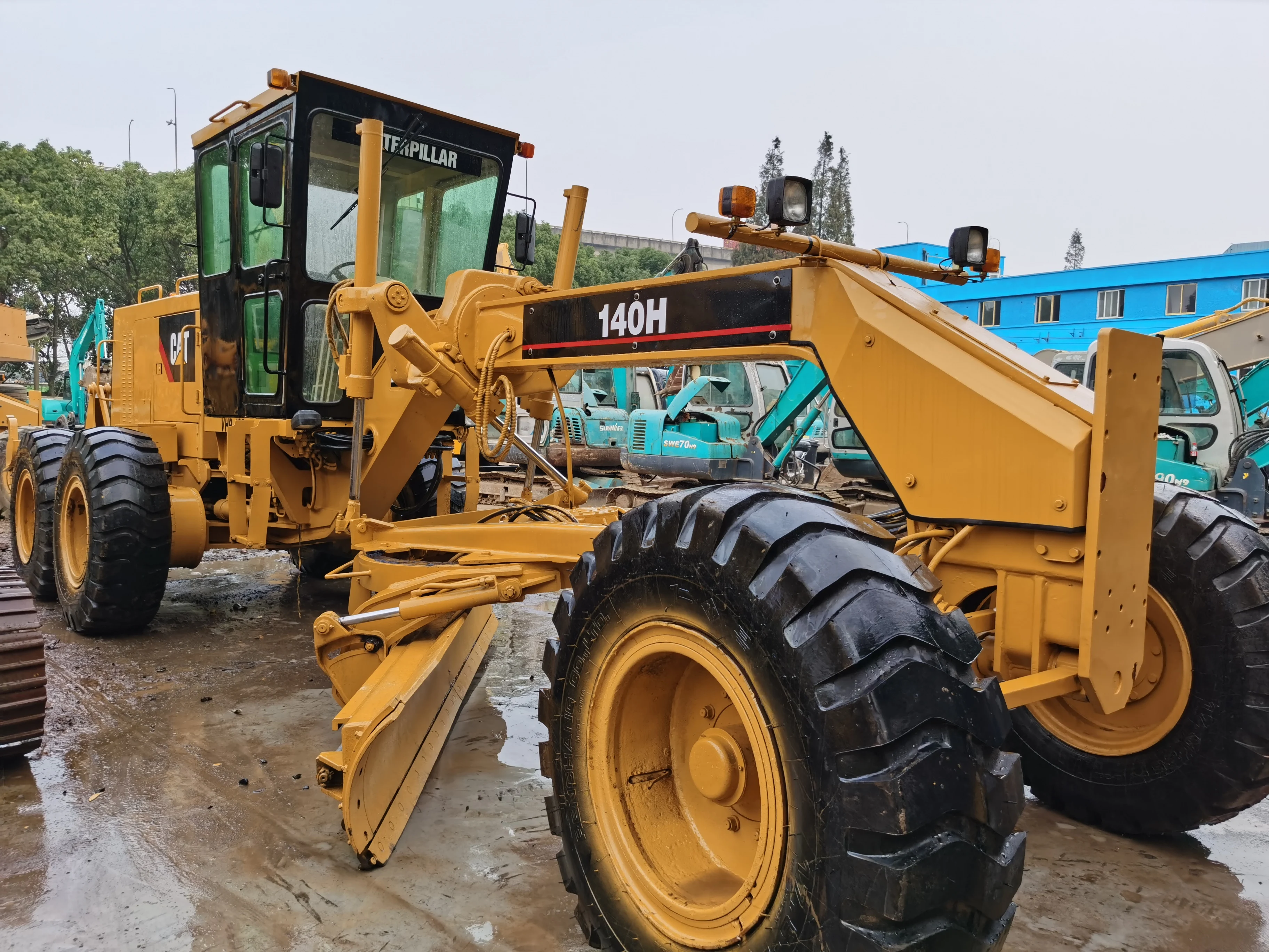 Japan Used 140h caterpillar Motor Grader 140K 140G Grader Japan Grader Factory price