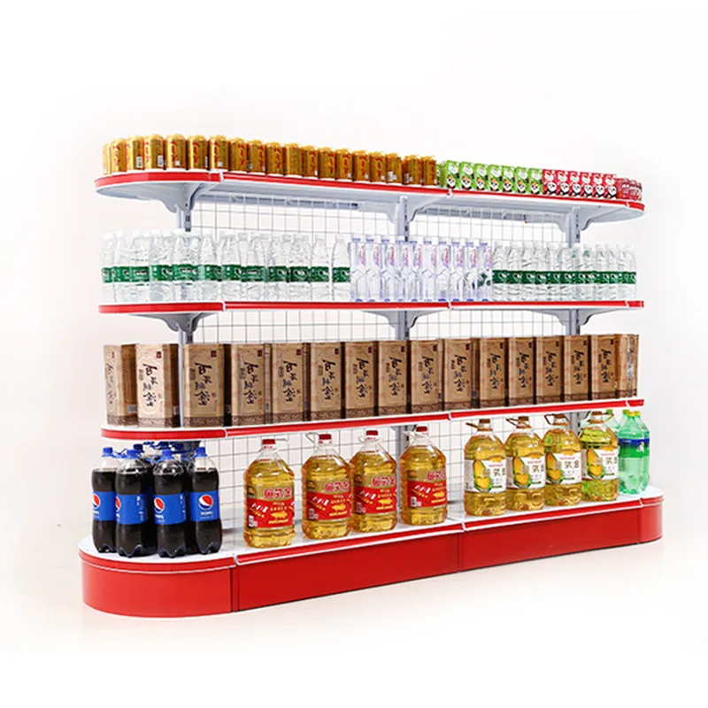 Manufacturer Single&double-sided Grocery/supermarket/shop Shelves/rack Gondola Shelves