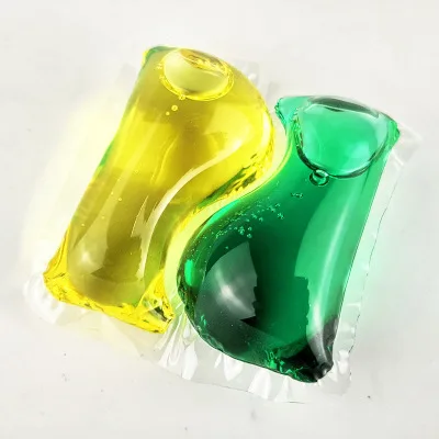 Private Label Water Soluble PVA Film Washing Softener Fragrance 3 in 1 Laundry Pods Capsules