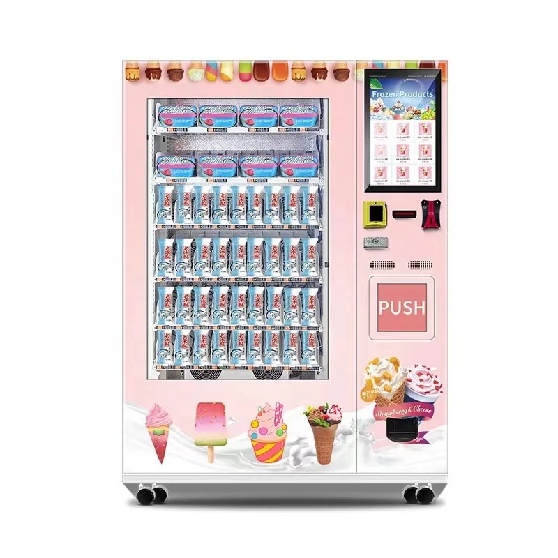 Export North America Popular Snack Drink Combo Vending Machine Vending Machine For Foods And Drinks
