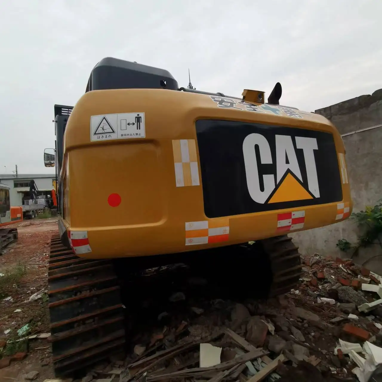 Japanese used excavator Cat 36 ton Carter 336D for sale Low working hours Mining machinery Caterpillar excavator used
