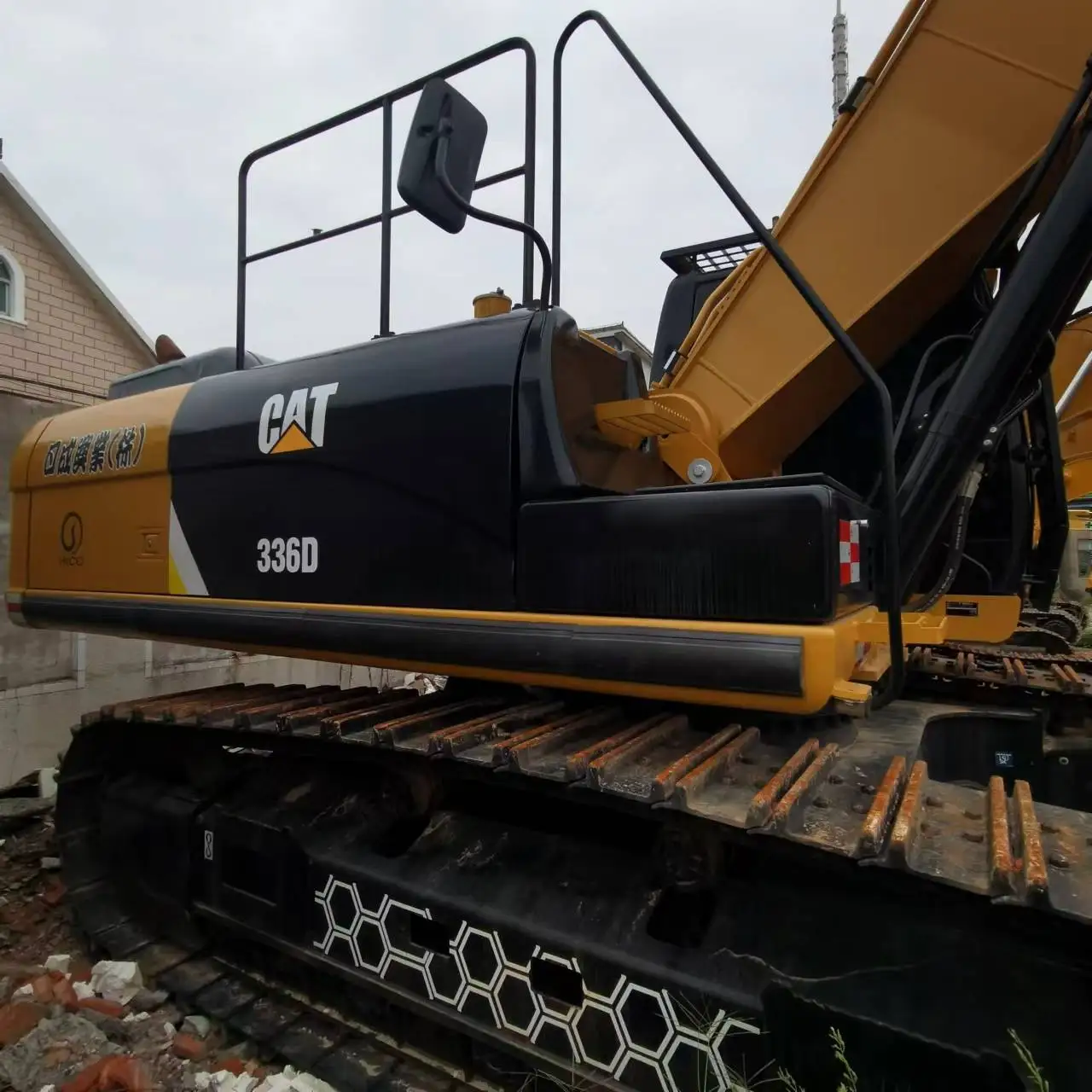 Japanese used excavator Cat 36 ton Carter 336D for sale Low working hours Mining machinery Caterpillar excavator used