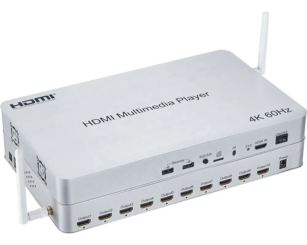 
 10-способа HDMI медиа-плеер  