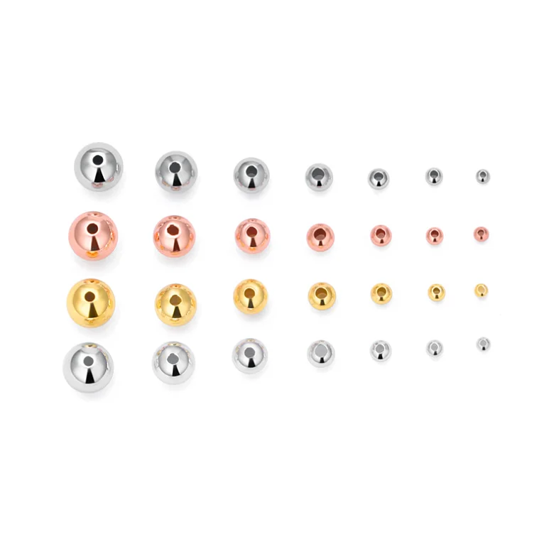 Custom High End 925 Sterling Silver Beads for Jewelry DIY Accessories