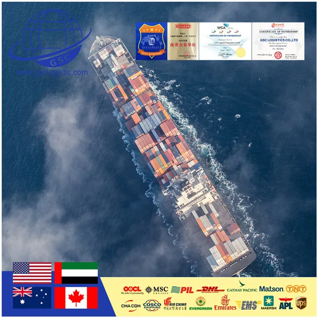 Custom Or Standard Door To Door Wholesale Ocean Shipping Agent Ddp Sea Freight Rates To Amazon Usa From China