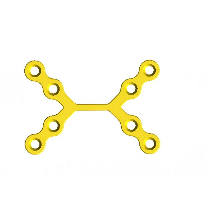 Factory Price Orthopedic Surgical Instruments X-shaped Maxillofacial Plate Type-II Screw Titanium Screwdriver Orthopedic