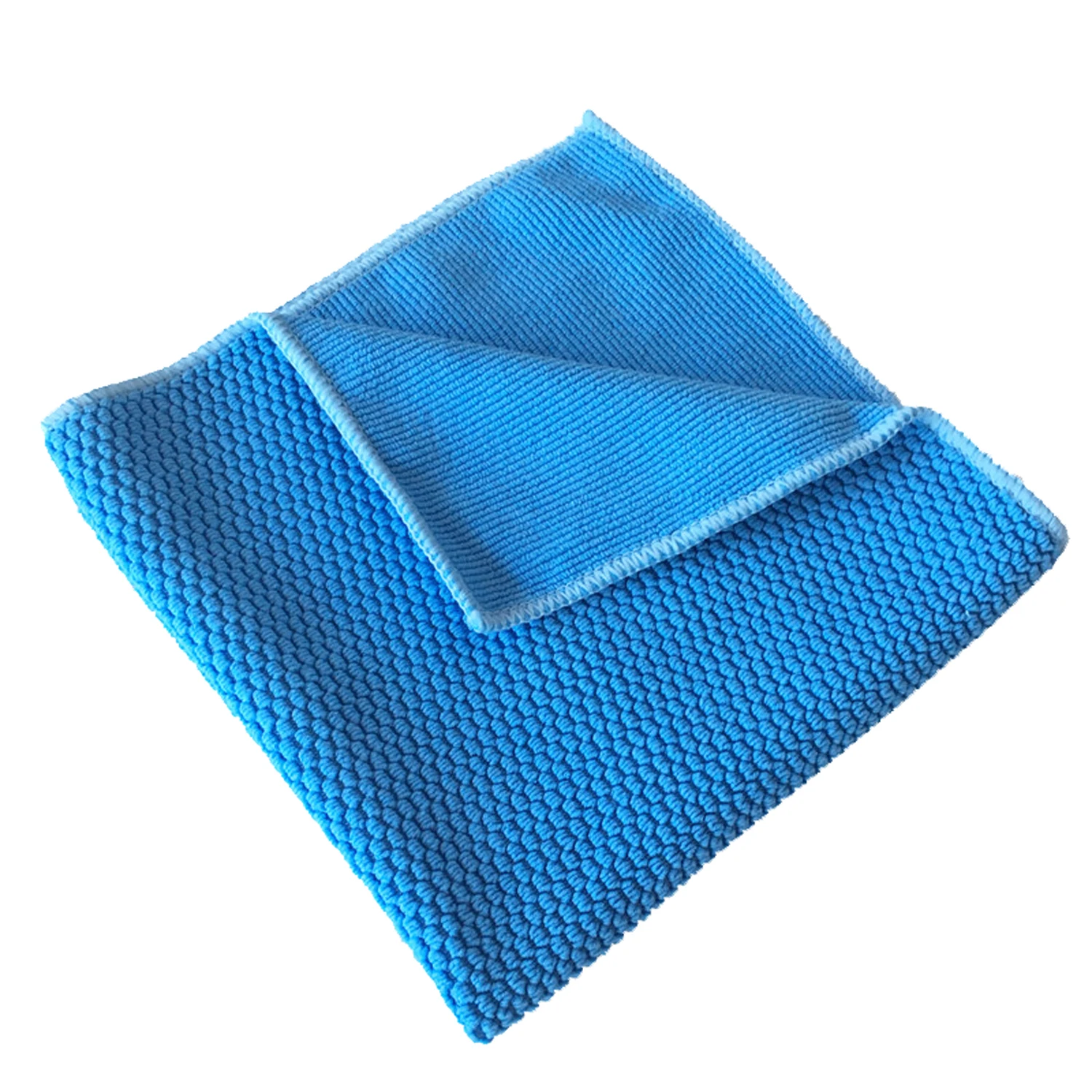 Microfiber Reusable Cleaning Kitchen Dish 300gsm Cloth Pearl Jacquard Stitching Towels
