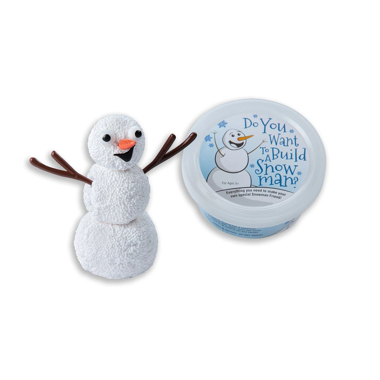 Christmas Snowman  Air Dry Modelling Foam Clay Putty Toy For  Kids