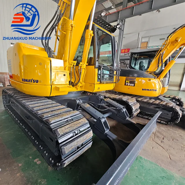 High cost performance 12 tons Original Used Medium crawler Excavator Japan Komatsu 128US Komatsu Pc128US-8 Komatsu Pc128