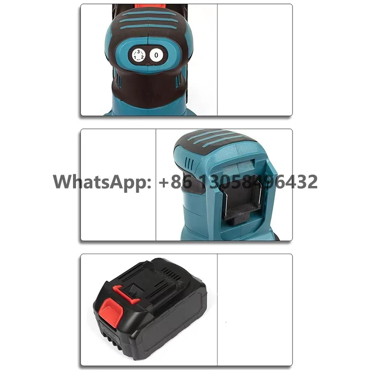 125mm 3 Speed Control Wholesale Manufacturer Cordless Power Tools Variable Speed Cordless Rotary Sander Orbit Sander