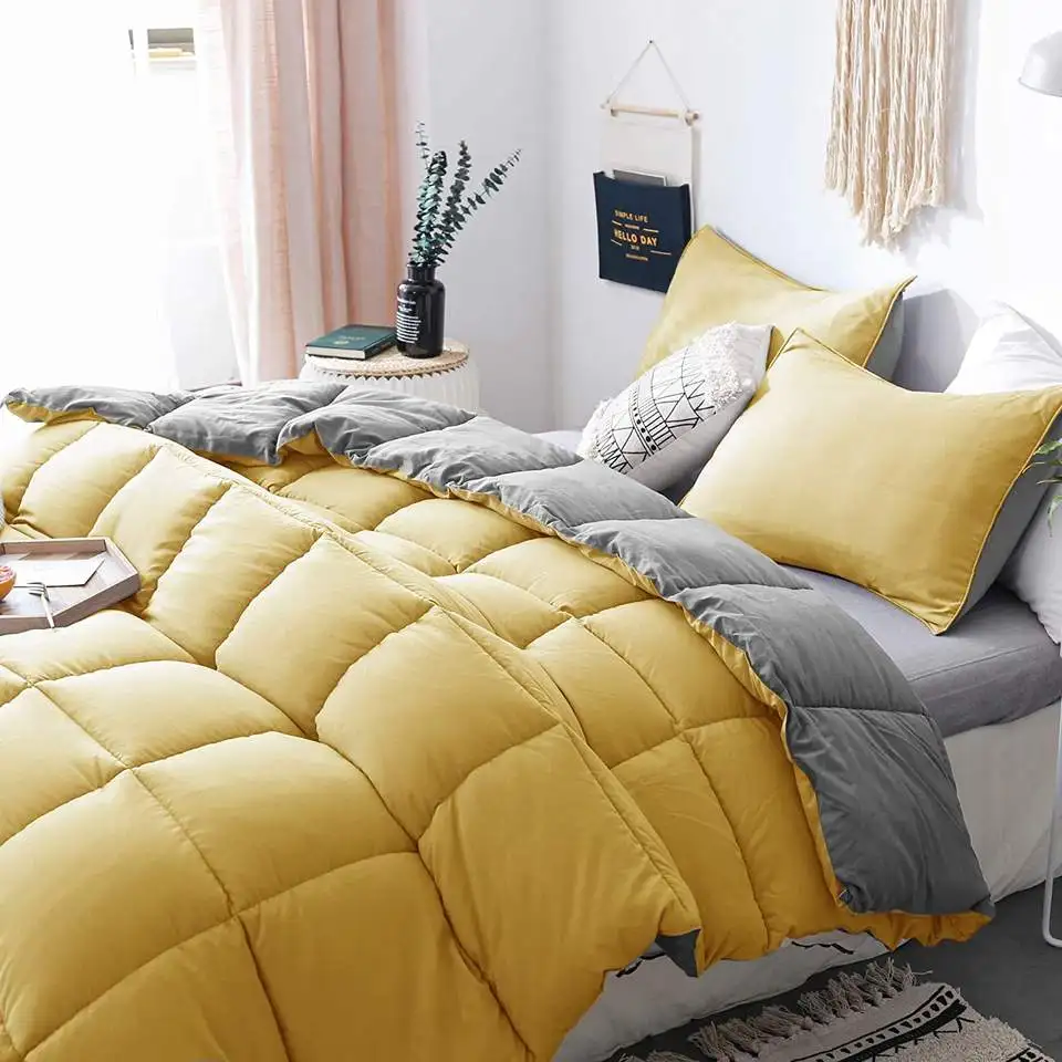 Microfiber firm filling bedding quilt/blanket