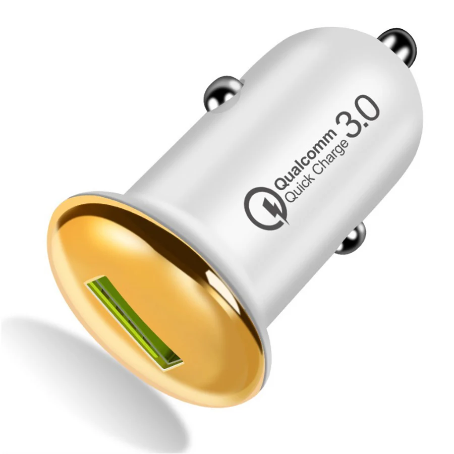 Best selling mini type original cell phone quick charger usb fast speed mounted in air vent mobile phone car charger