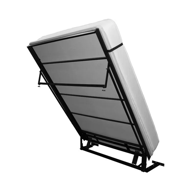 High Quality OEM Service Wholesale Next Bed Metal Frame Slats Folding Wall Bed Furniture with Spring Mechanism Hardware Kit