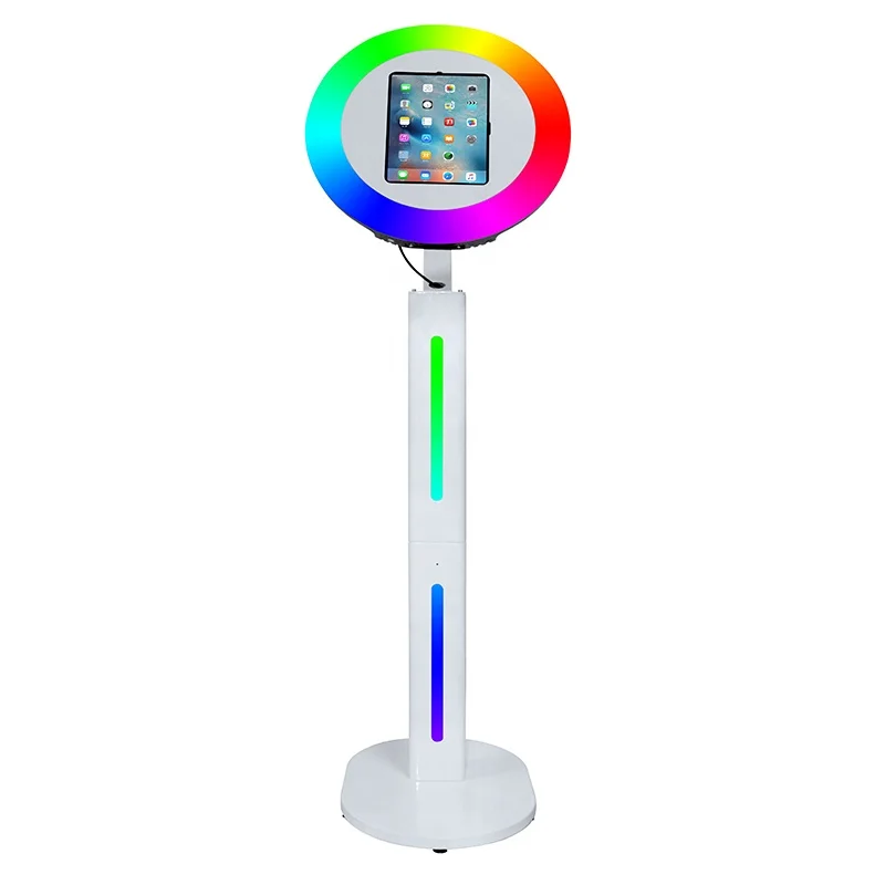 2025 новейшая популярная модная RGB кольцевая светлая вращающаяся Праздничная селфи iPad фотобудка для 10 2/10 9/11/12.9/13 дюймов
