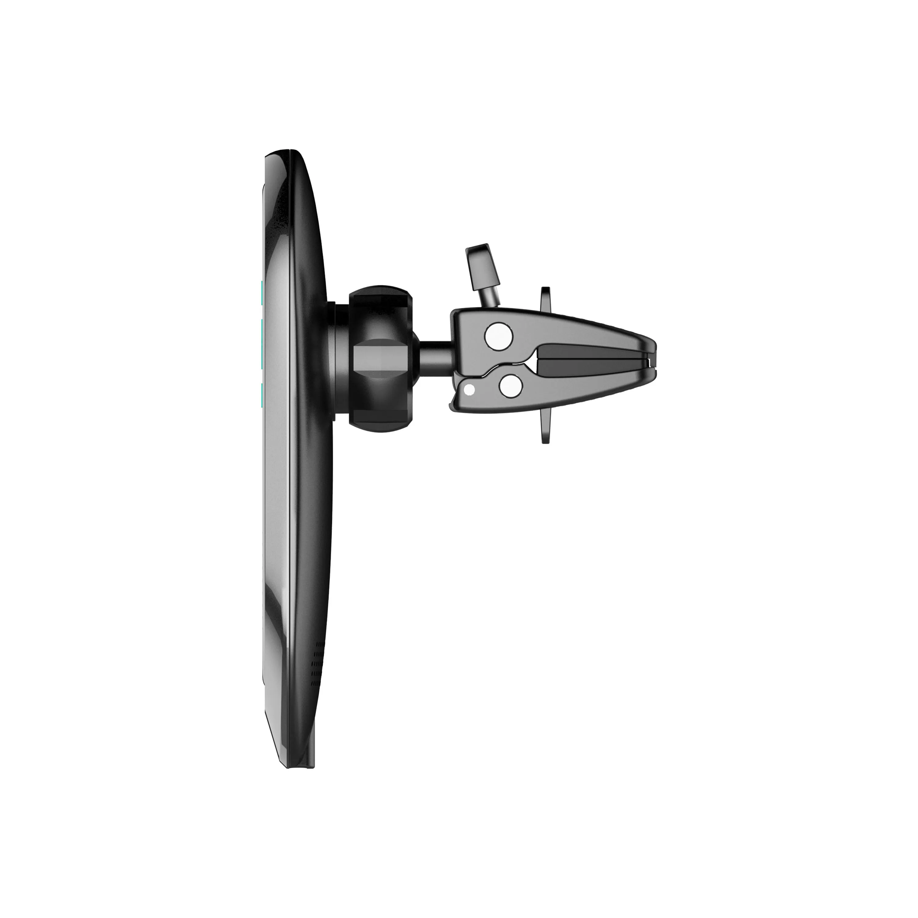 15W magsafe magnetic car mount holder wireless charging with breathing light suction power catch 1.5KG weight car phone holder