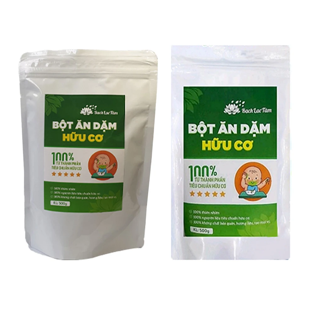 Organic Weaning Powder Promotion Development Providing Energy Supplement Nutritious Powder for Children 500 grams