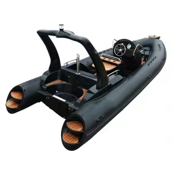 19feet RIB580 fiberglass speed boat Heytex PVC inflatable boat cruiser boat