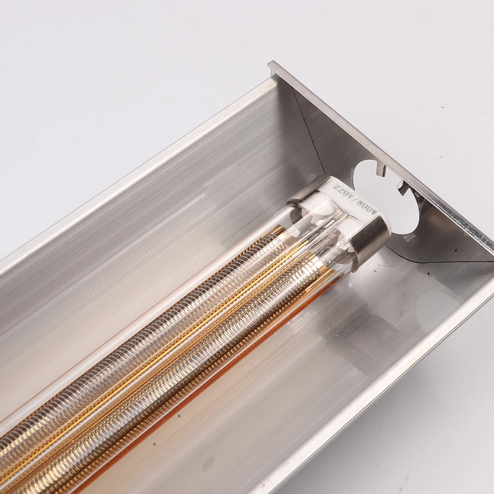 ИК-лампа нагревательная с абажуром 800 Вт 220 В 400