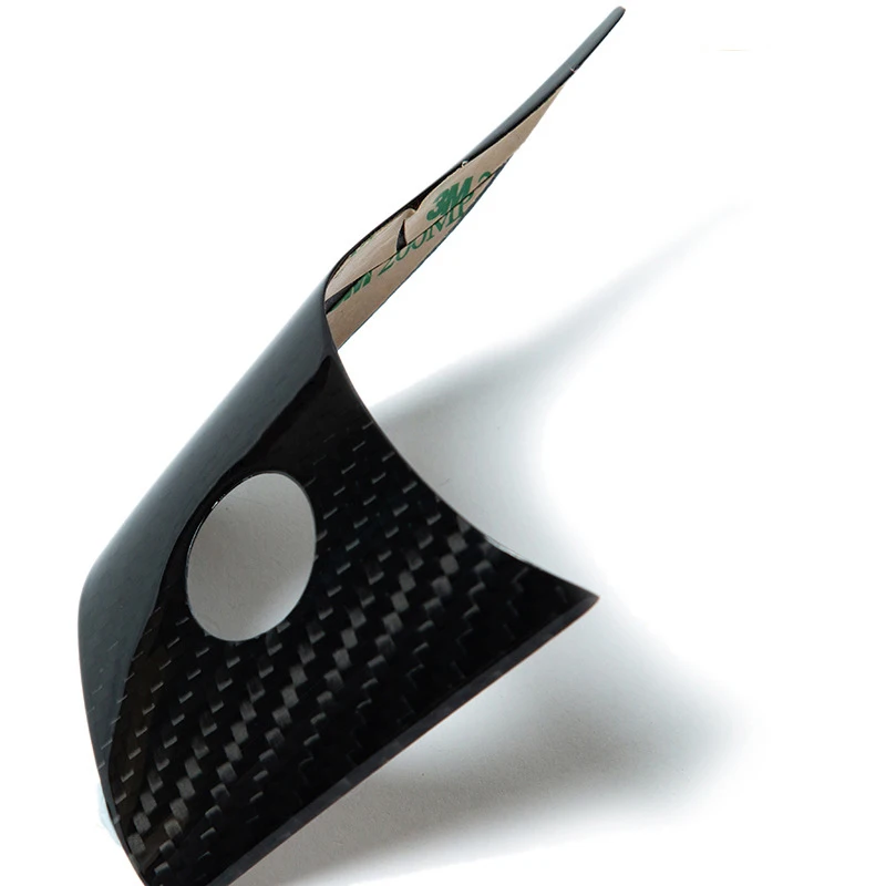 Car Interior Dashboard Wood Wrap Stickers Steering Wheel Car Styling Interior Mouldings For Tesla Model 3