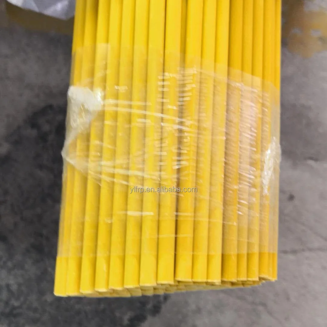 Fiberglass Vineyard Stakes 5 mm Red Tapered Flexible FRP Fiberglass Plant Stakes