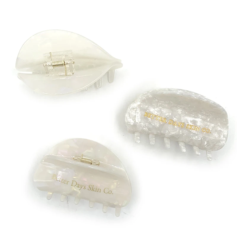 Sewingman 23SM9023  Classic Women Multicolor Cellulose Acetate Large Size Hair Clips Claw