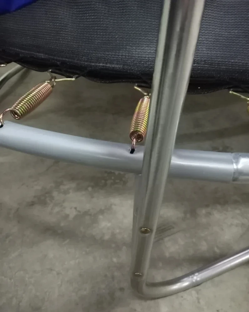 Customized 8ft/10ft/12ft Round Firm Trampoline Outdoor Strong Trampoline With Enclosure Net Non-Slip Ladder