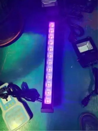  4 шт. 24 Вт LED wal wash черный свет 5ft шнур питания IP66 Blacklight для светящейся вечеринки сценическое