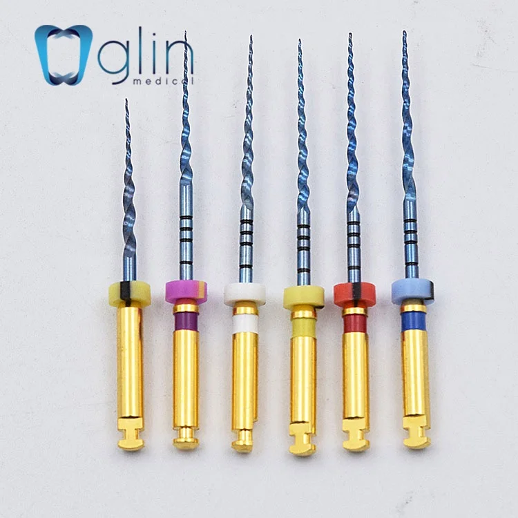 Glin High Quality Super Blue Rotary Endo Files Endodontic Instrument