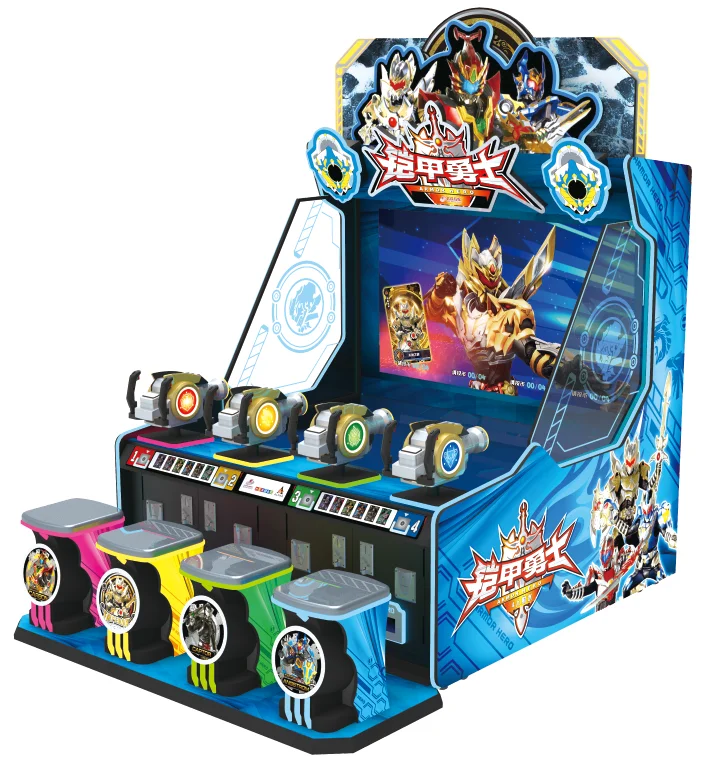4 Players Inch LCD Water Shooting Game Machine Coin Operated Arcade Video Ticket Out Amusement for Sale