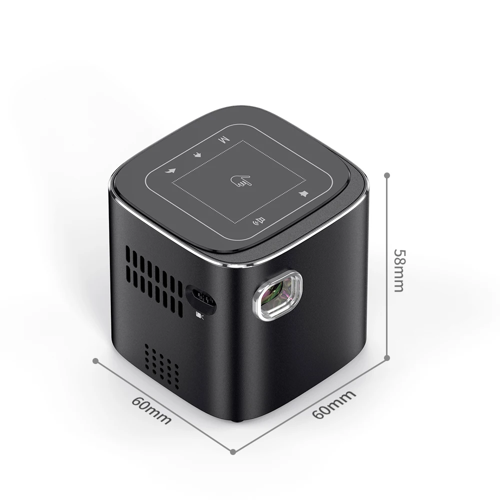  DLP full HD портативный карманный проектор для игр на улице в помещении pico 1080p mini 4K домашний кинотеатр фильмов Wi-Fi умный