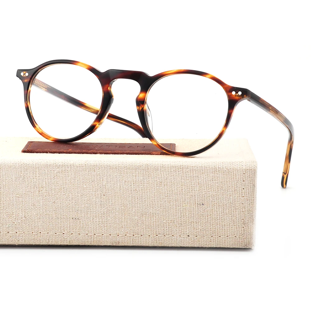 Shenzhen Acetate Spectacle Glasses Vintage Eyeglasses Optical frame eyewear