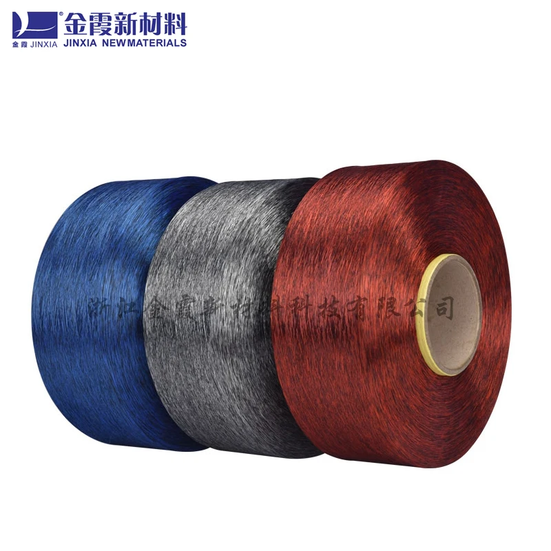 Attractive price 100% Rainbow yarn polyester melange yarn melange yarn polyester