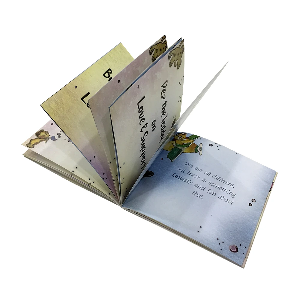 Wholesale Custom Baby Board Educational Book Hardcover English Cardboard Story Color Children Books Printing For Kids