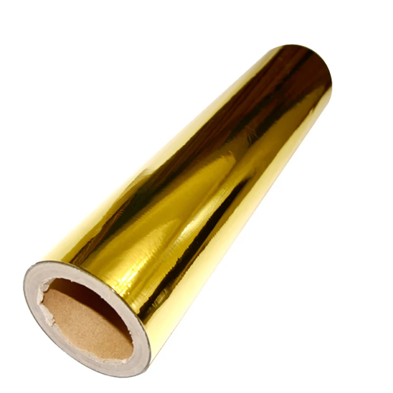 Металлическая Золотая или серебряная пленка для термоламинирования ПЭТ