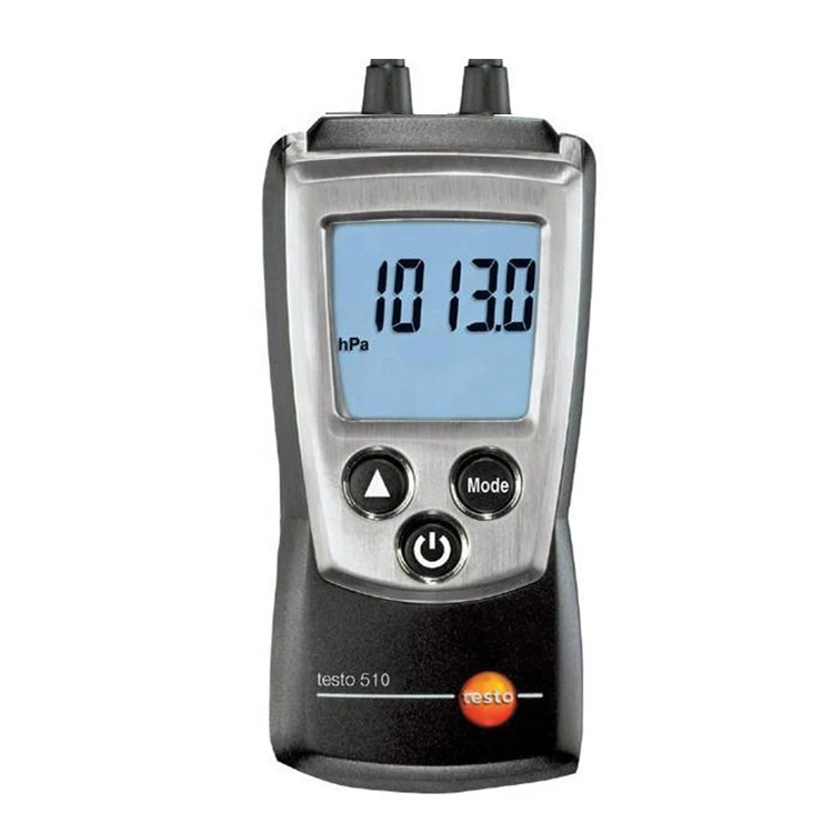 
High Quality Handheld Testo 510 Differential Pressure Gauges Pressure Measuring Instrument  (1600206620706)