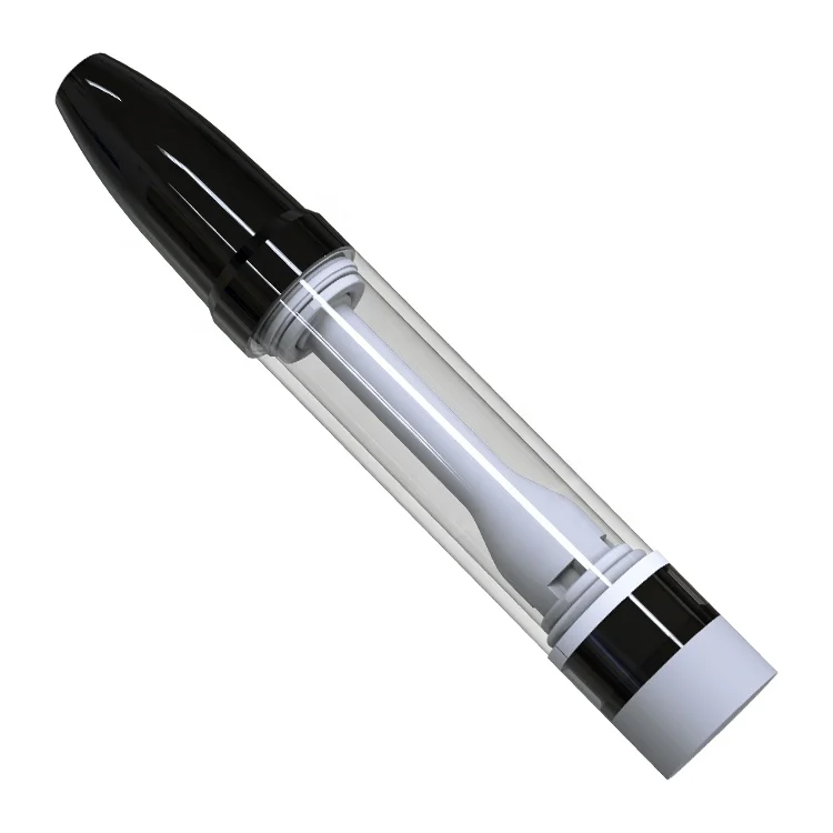 Картридж 1,0 мл CBD oil, полностью керамический пустой стеклянный картридж CBD с 4 впускными отверстиями